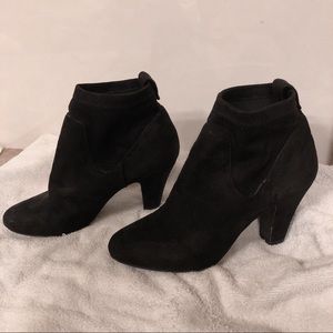 BCBGeneration Black Suede Booties